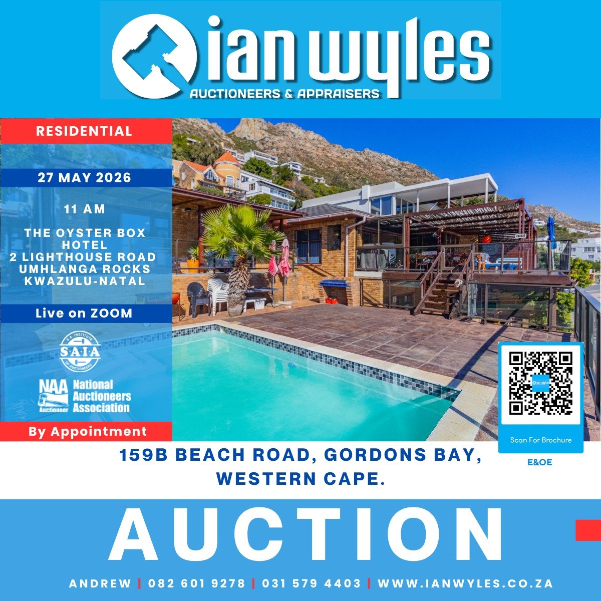 6 Bedroom Beachfront Home for Sale in Gordon’s Bay - Ocean Views & R50K/Month Airbnb Income