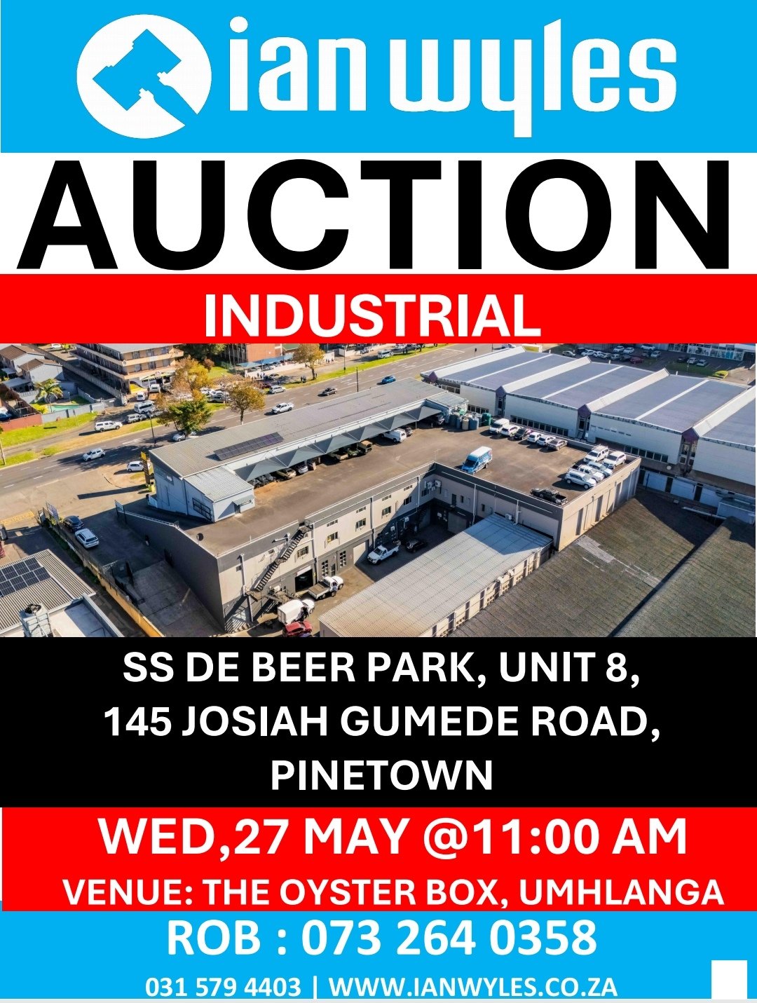 808m² Industrial/Retail Unit for Sale in Pinetown - High Exposure on Josiah Gumede Rd